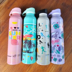 Botellitas aluminio tapa rosca